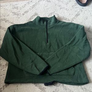 Women’s Green PINK Quarter Zip